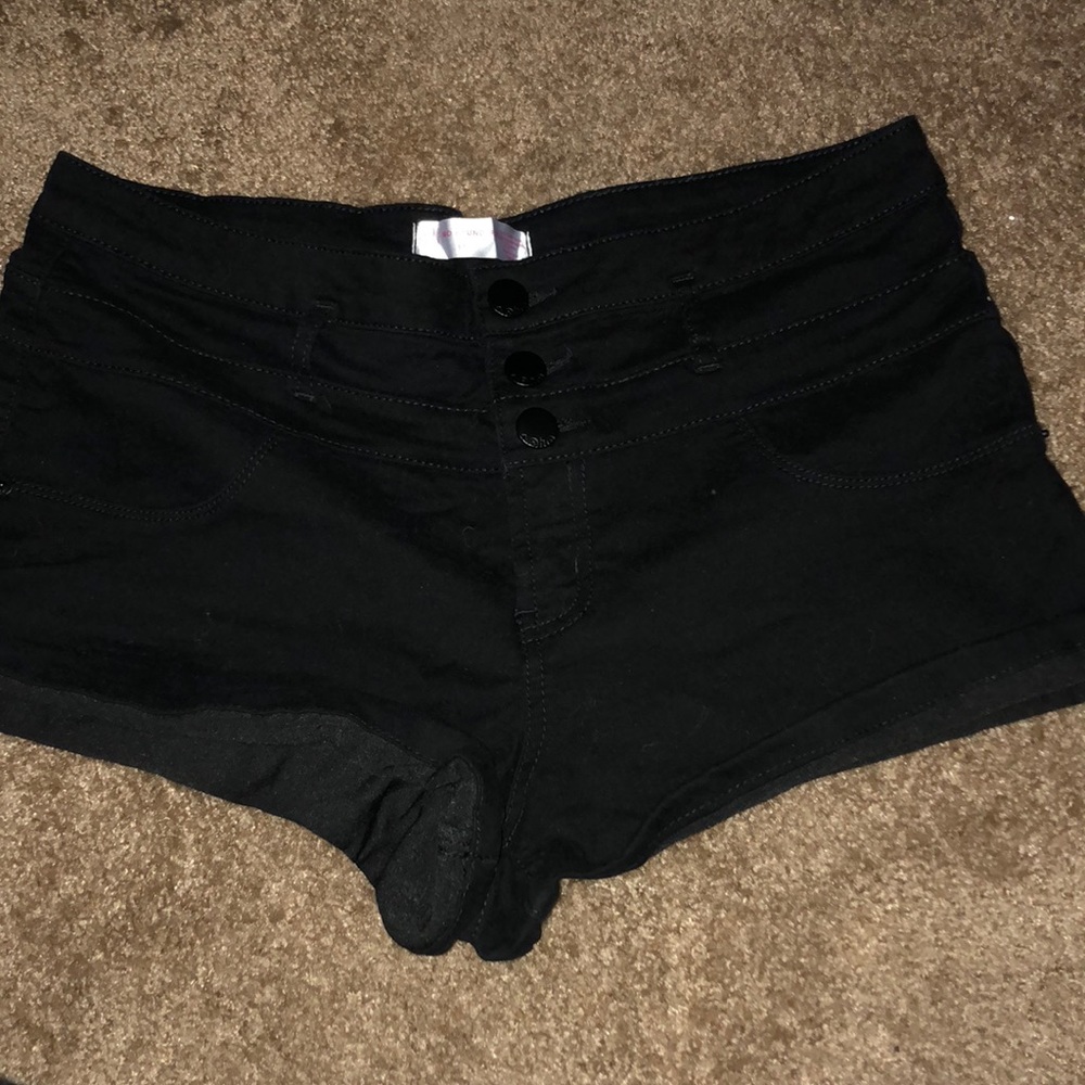 Black shorts